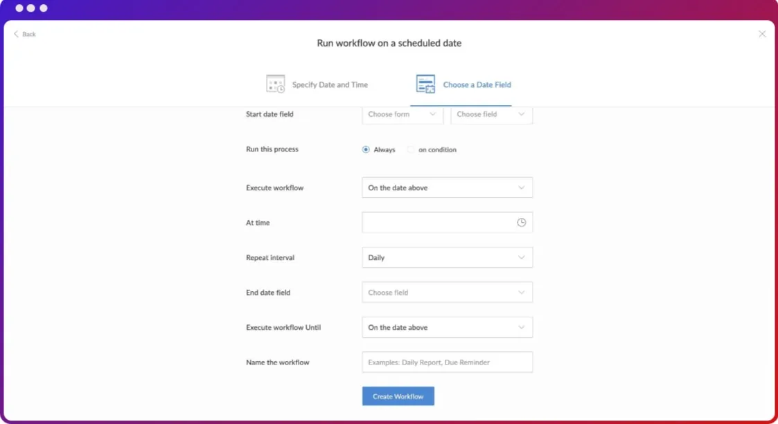 Scheduling Based on Data Triggers